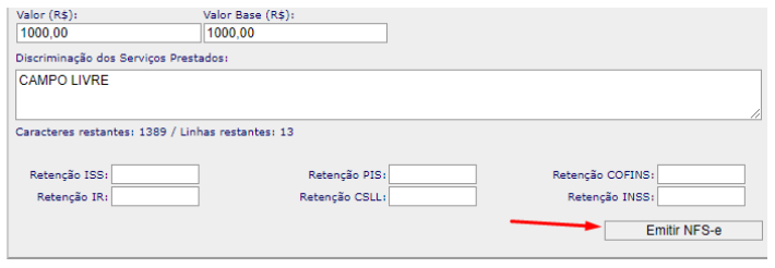 Mudança NFSe Londrina-PR - NDD